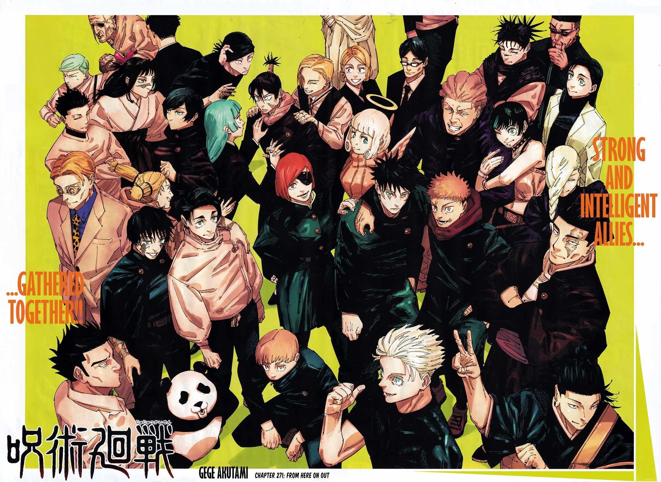 Jujutsu Kaisen Chapter 271 image 01